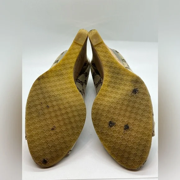 GUCCI WEDGES SZ 8B - Picture 9 of 9